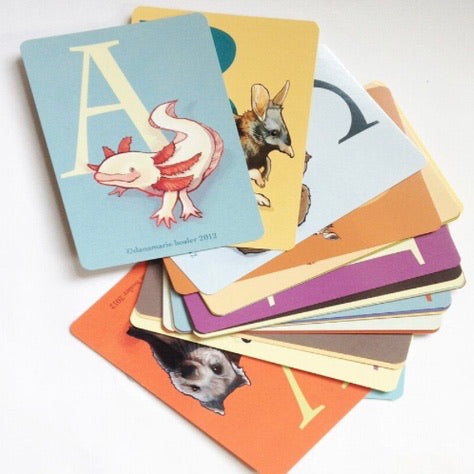 Underappreciated Animal Flash Card Set