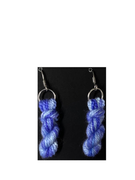 Mini Yarn Skein Earrings