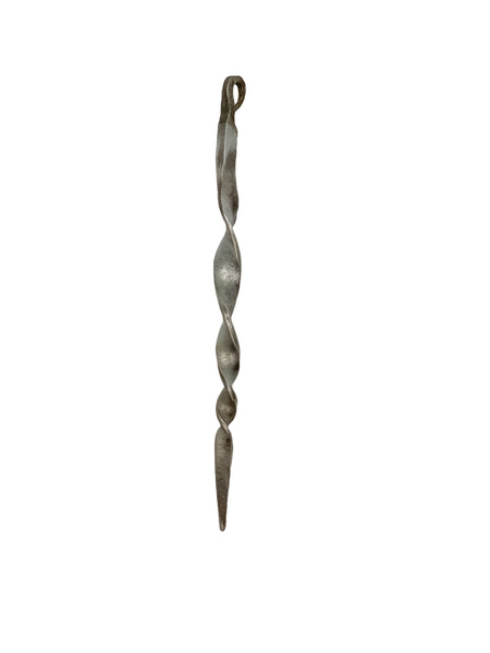 Forged Icicle Ornament