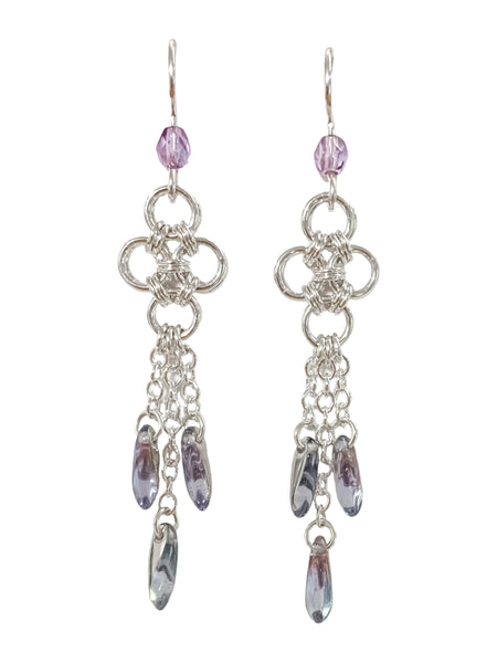 Japanese Beaded Earrings - Long