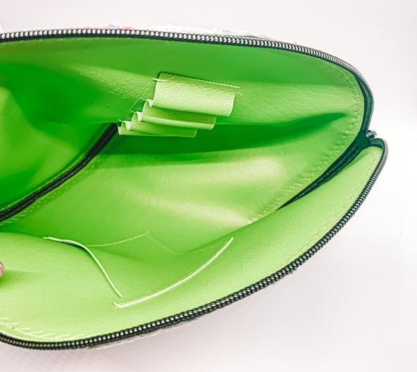 Zip Flat Cosmetic Bag