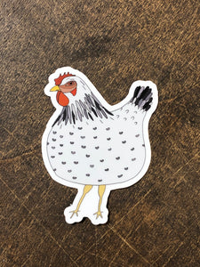 Hen Chicken Sticker