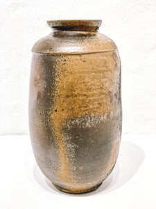 Large Round Wood Fired Jar