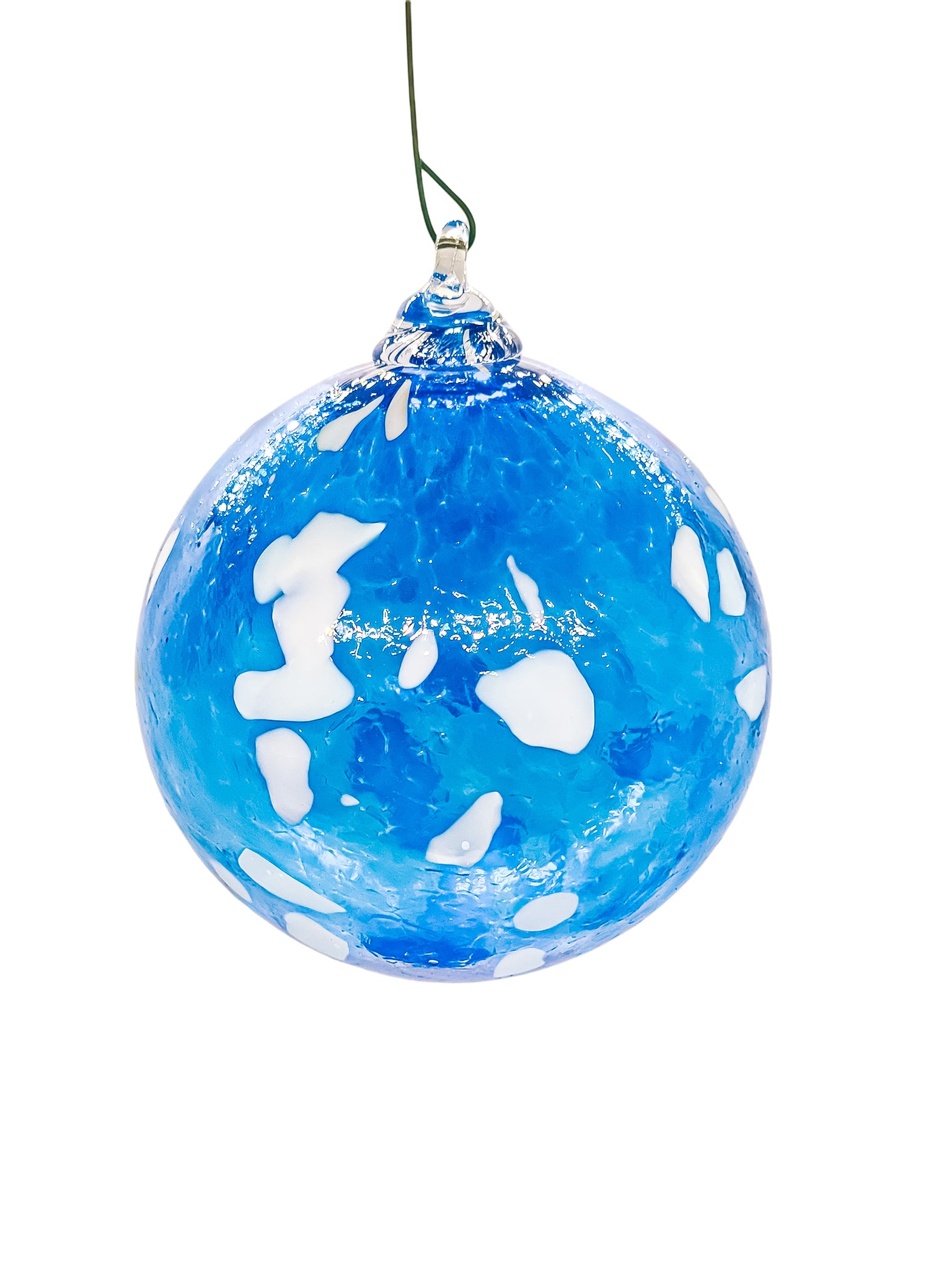Round Ornament - Cerulean Blue