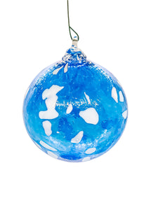 Round Ornament - Cerulean Blue