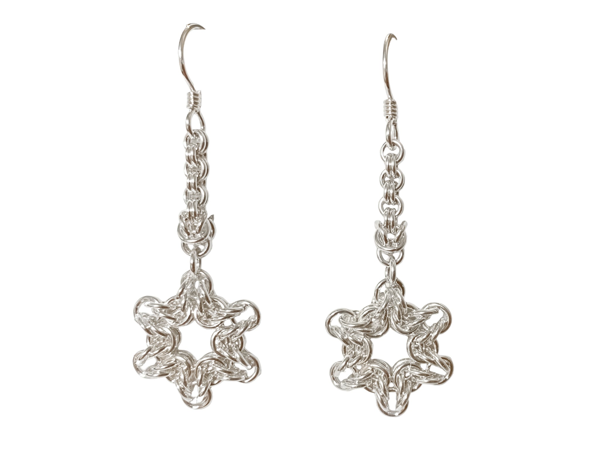 Byzantine Snowflake Earrings