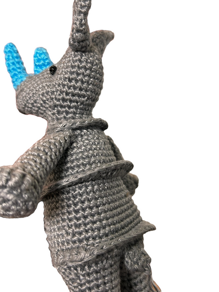 Crocheted Rhino