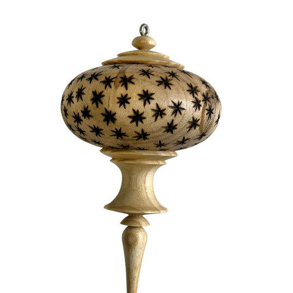 Globe & Spindle Ornament
