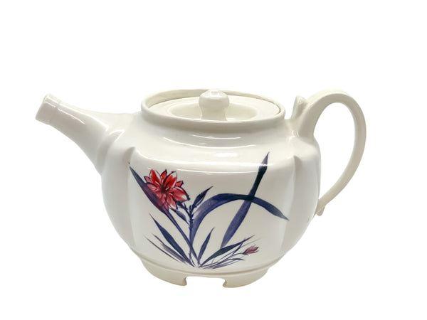 Cynthia Shevelew - Porcelain Teapot with Flower Detail