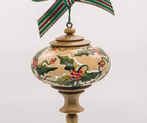 Globe & Spindle Ornament
