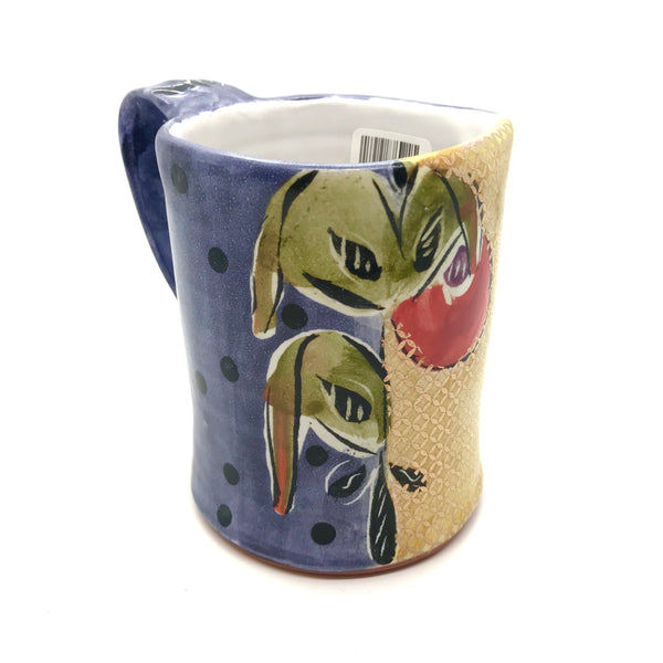 Square Mug with Gold