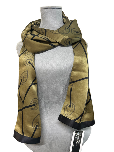 Forest Satin Scarf