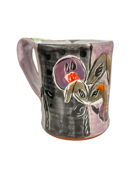 Square Mug with Gold