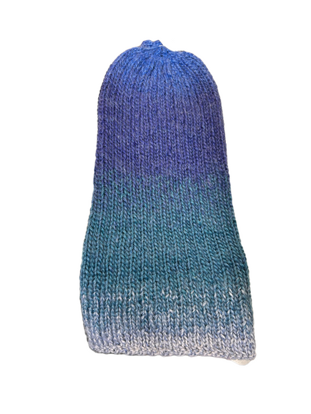 Knit Hat - Cool Tones