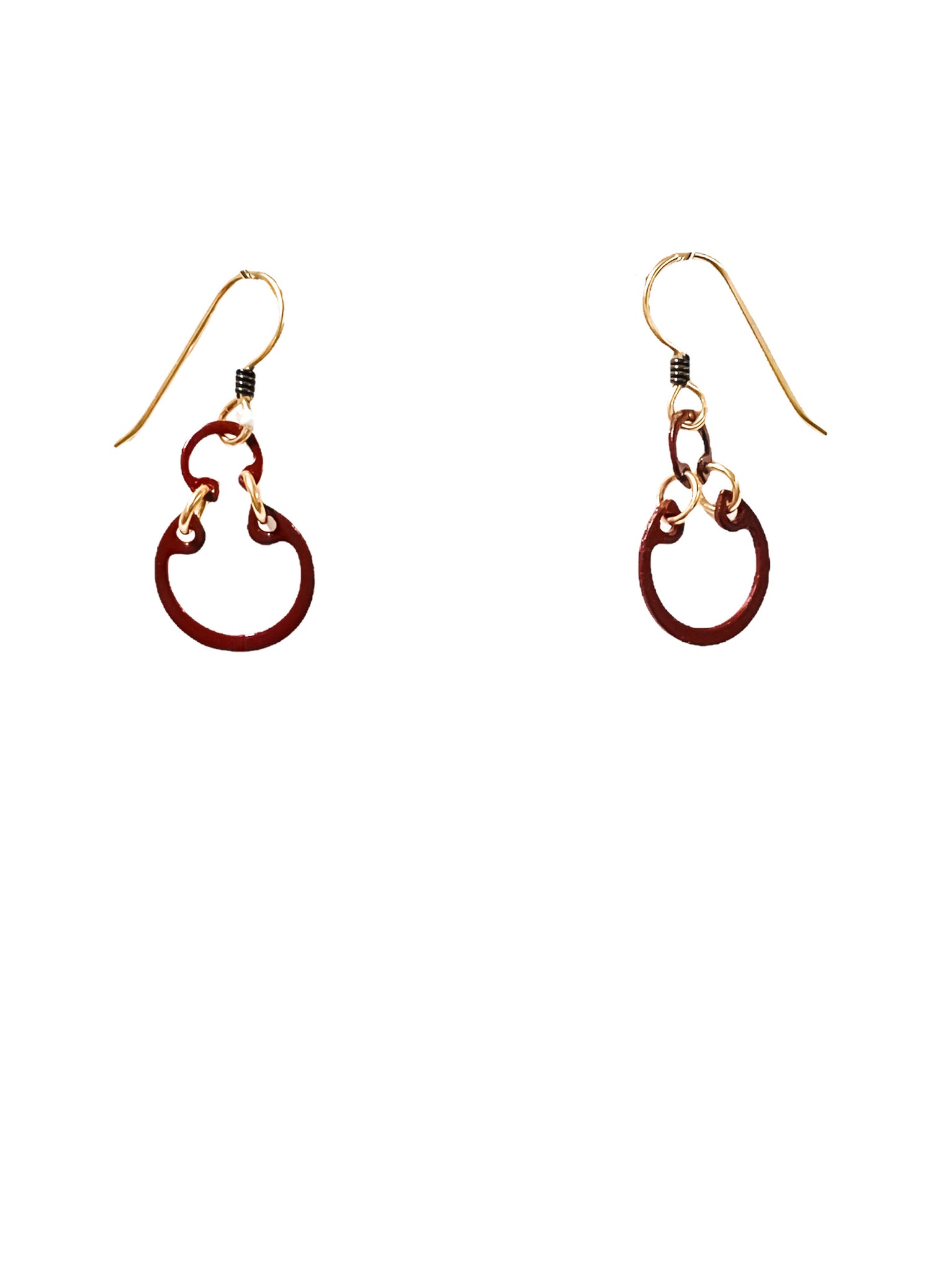 2-Ring Earrings - Small