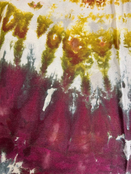 Snow Dyed Silk Scarf