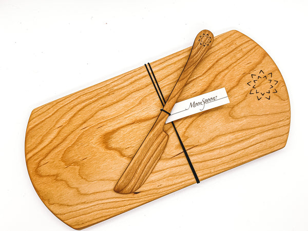 Cheese Board and Spreader Set - Original Design