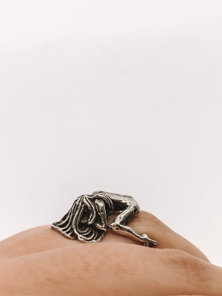 Seated Woman Ring