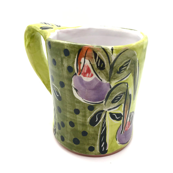 Square Mug with Gold